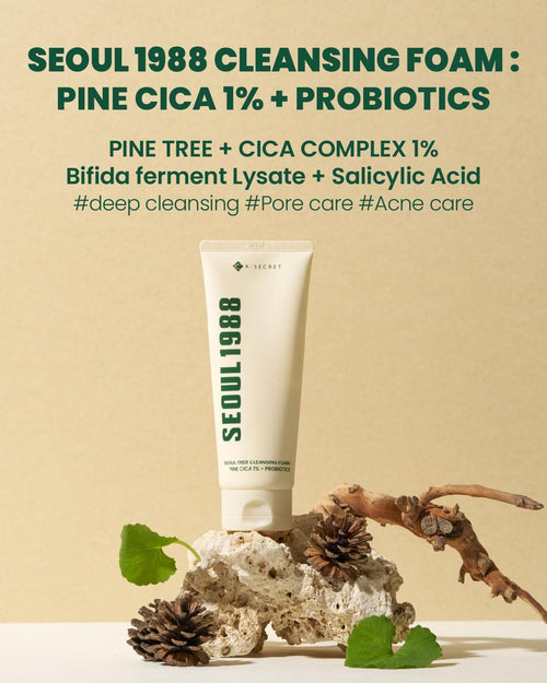 Seoul 1988 Pine Cica Cleansing Foam