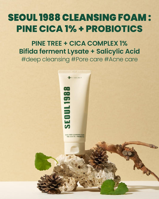 Seoul 1988 Pine Cica Cleansing Foam